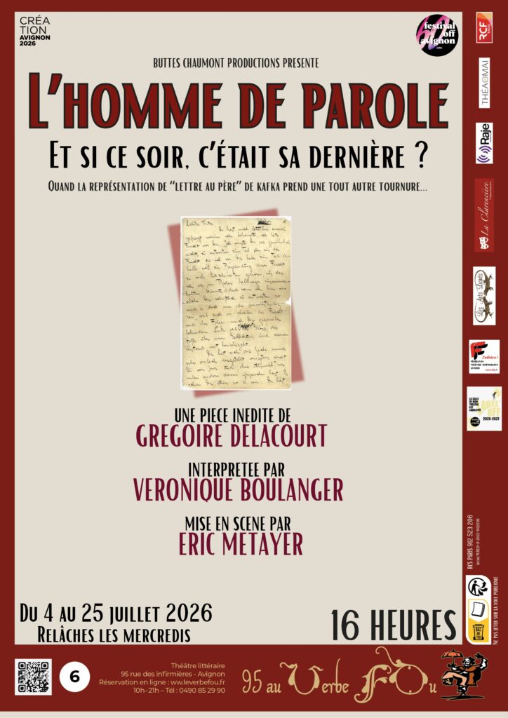 Avignon 26 -L&rsquo;Homme de Parole